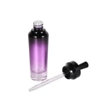Purple Gradient Color Pump Sprayer Makeup Vials Reusable Refillable 30ml Empty Glass Perfume Spray Bottle