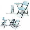 QS-FTC02 cheap school chair Lightweight folding chair training chair with writing tablet arm