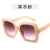 Import Queena Square Sunglasses Men and Women Travel Glasses Sunglasses Retro Eyewear Fashion Brand Design Sun Glasses for Lady UV400 from China