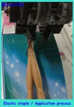 Quick Release Fastener Elastic Staple Fasteners For Toys