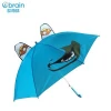 Rain Gear Kid Blue Baby Animal Shark Umbrella Cartoon Print