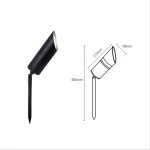 Ready to ship COB10w /GU10/ G5.3 LED  Landscape Light Outdoor Garden Spotlight  3000K 12V/24V