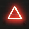 Red Traffic Road Safety Sign Warning Triangle For Automotive