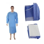 Reinforced Surgical Gowns with Hand Towel Medical Sterile Hospital Gown Surgeon Room Clothes