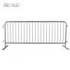 Removeable traffic portable mobile safety barriers fencing with flat feet