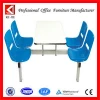 restaurant furniture canteen cafe frp table and chair square table furniture outdoor wicker dining table and chairs