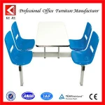 restaurant furniture canteen cafe frp table and chair square table furniture outdoor wicker dining table and chairs