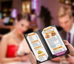 Restaurant supplies menu cover manufacturers hotel menu leather folder