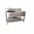 Import Restaurant Use Stainless Steel Kitchen Work Table with Washing Sink from China
