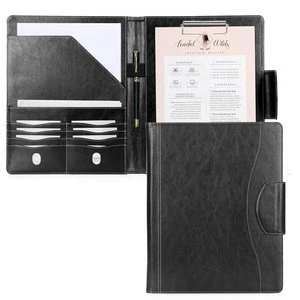 Resume / Conference/ Legal Decument Business portfolio Folder with Letter /A4 Size Clipboard