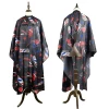 Retro Styling Hair Full Hem Cutting Cape Patterned Hairdressing  Cape Cutting