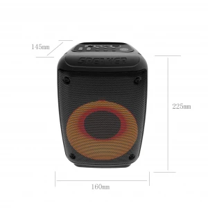RGB Music Sound Box Speaker LED Light Portable Wireless Speakers With HD Sound and Bass Patent Model New Design Speaker
