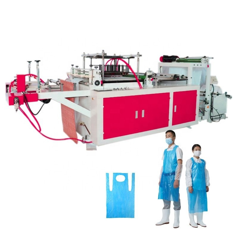 Buy Roll Disposable Making Apron Machine Automatic Pe Hdpe Plastic 1 ...