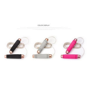 Rose gold wire High end bearing jump rope skipping