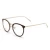 Import Round big shape good quality classic design eyewear NO MOQ new design TR90 eye glasses from China