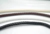 round leather cords in custom dyed colors for jewelry designers, art and crafts, shoe manufacturers