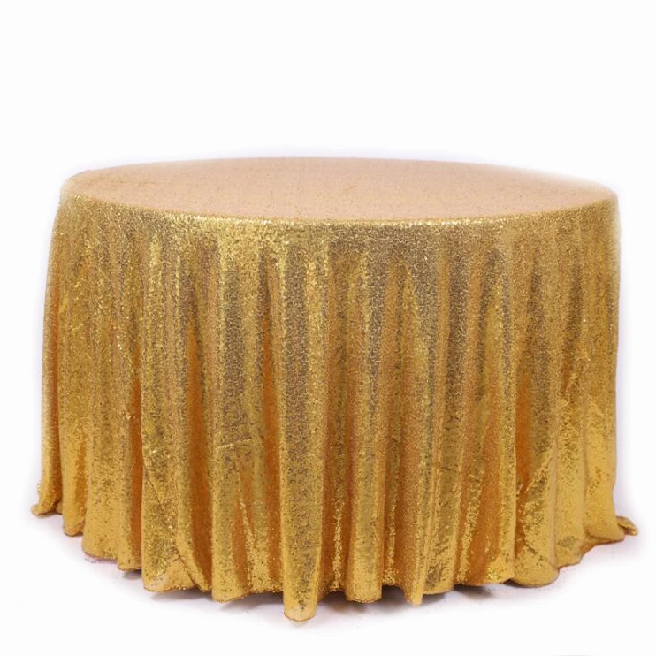 Round tablecloth Sequin Glitter Wedding Tablecloth