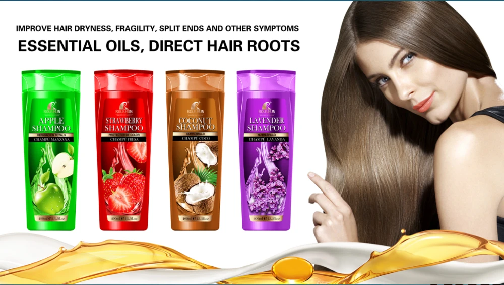 ROUSHUN Apple natural hair shampoo and conditioner