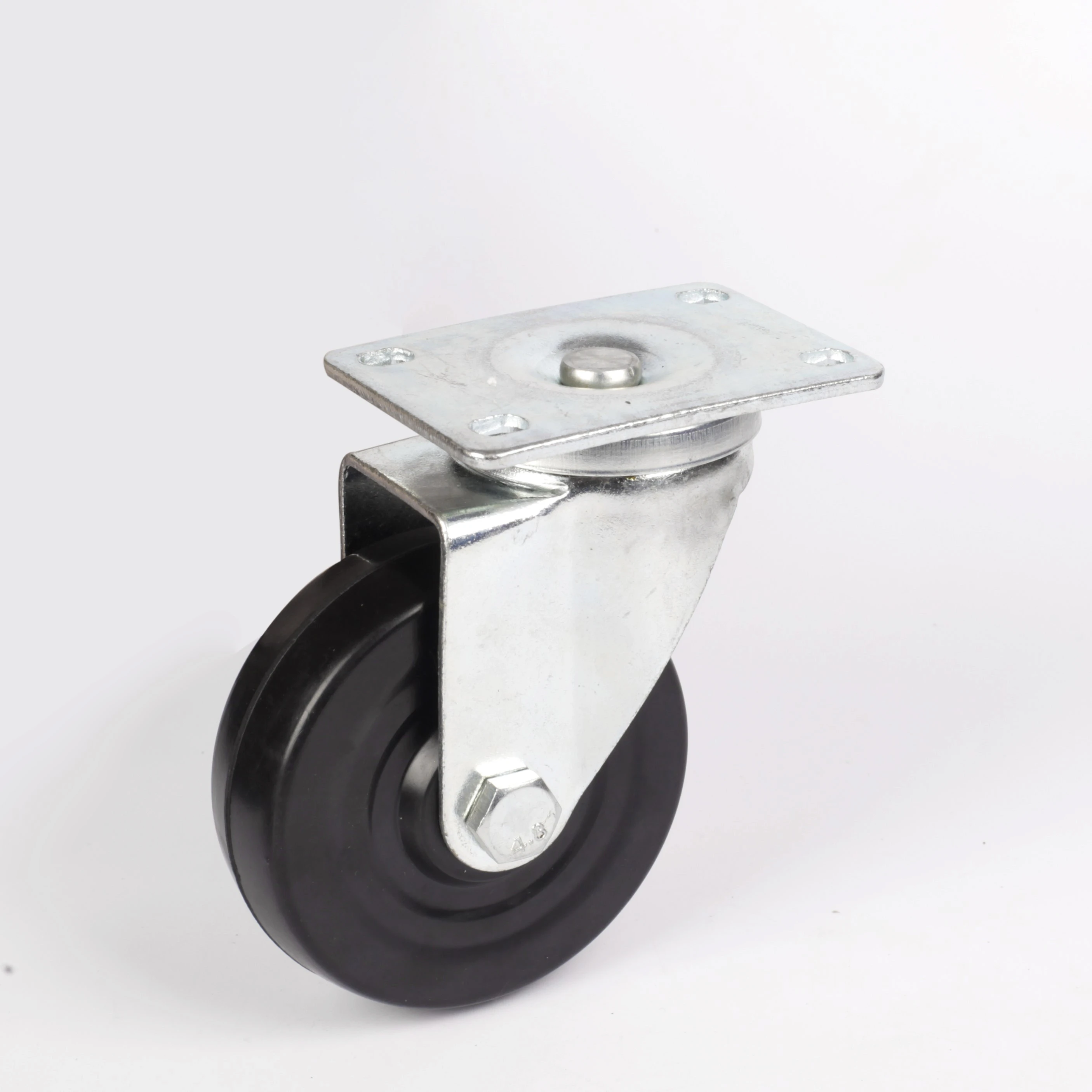 Rubber Castor Wheel/ Black Rubber Castor Wheel /Swivel Caster Wheels Industrial Caster Top