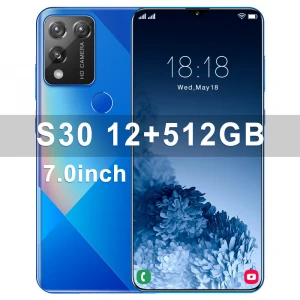 S30  smartphone Factory Cheap Price Unlocked big screen 5g cellphone smart mobile phones
