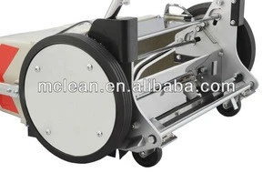 S460 stainless steel hand push road sweeper