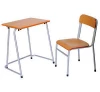 School Single Desk Chair Student School Furniture Study Table Chair Set