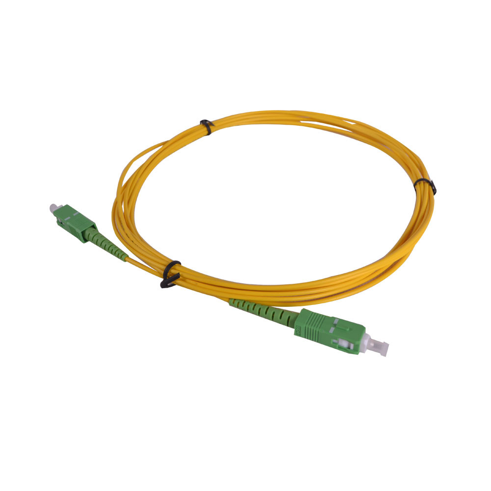 Buy Sc/pc Sc/apc Sc/upc Ftth Flat Fiber Optic Drop Cable Patch Cord ...