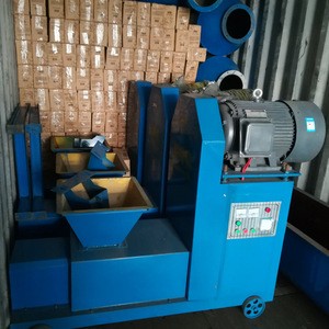 Screw propeller rice hulls sawdust pini kay briquette machine price for producing charcoal