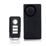 security products burglar proof window door bike scooter vibration sensor with door bell anti theft alarm system