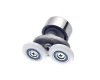 shower room accessories grey nylon door roller pulley for sliding