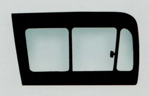 side sliding glass windows for commercial vehicle and bus