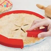 Silicone Adjustable Pizza Pie Crust Shields Protectors  Cover
