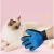 Import Silicone Deshedding Shedding Bath Cat Dog hair removing mitts message Pet Grooming Glove from China