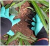 Silicone Rubber insulating Garden household Gloves Digging Planting Unisex Cut Resist Hand Protectors