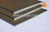 Silver Gold Golden Mirror Brush Brushed Hairline ACP Wall Panel
