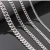 Import Simple high quality men necklace chain in stainless steel jewelry fashion hexagon design silver accessories from China