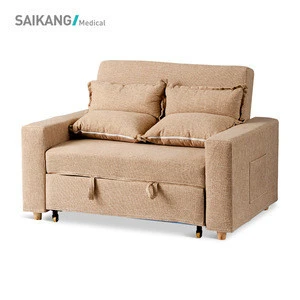 SKE001-4 High Quality Modern Design Multi-purpose Accompany Hospital Foldable Sofa Chair Bed