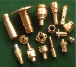 Small batches CNC machining turning brass parts with high polished rapid prototyping