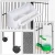 Import Small Movable Bird Parrot Metal Steel Wire Roof Cage With drinker and food tray from China