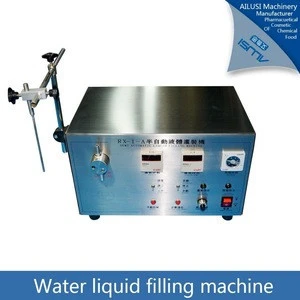 Small semi-automatic liquid filling machine, liquid sachet filling machine