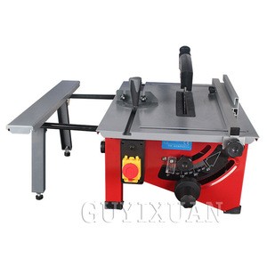 Small Woodworking Table Saw Wood Cutting Beading Machine Multi-Functional Sliding Table Saw Household Woodworking Machinery