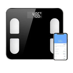 Smart BMI Digital Body health Scale Measure Weight 400lb Body Fat Most Accurate Bluetooth Glass Bathroom Scale