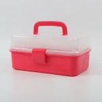Smores Caddy -TWO FOLDING TRAYS Smore storage Box  Keeps Your Marshmallow Roasting Sticks,Crackers,Chocolate Bars Organized kit