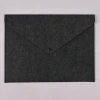 Snap Button Design Felt  Envelope Bag Felt File Holder  Felt A4 Document Bag