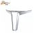 Import Sofa accessories triangle chrome metal decorative cast iron furniture legs sofa hardware chrome silver couch legs from China