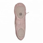 Soft flat ballet shoes women dance leather ballet shoes