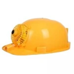 Solar Fan Helmet Summer Safety Working Helmet Powered By Solar Panel Cool Fan Solar Helmet With Indicator Lights