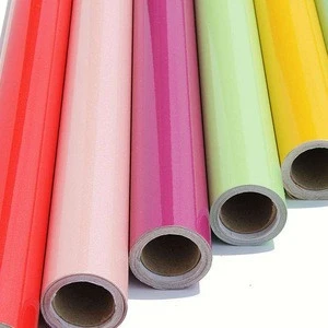 solid color pattern  PVC decorative veneer film