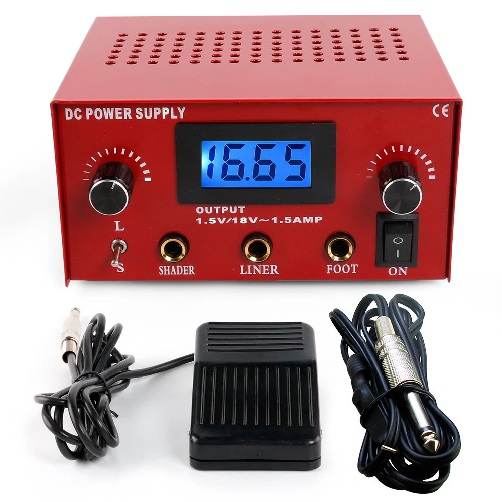 Solong Electrical Equipment DC 12V Tattoo Power Supply For Tattoo Machine Gun Pen Switching Power Supply P114