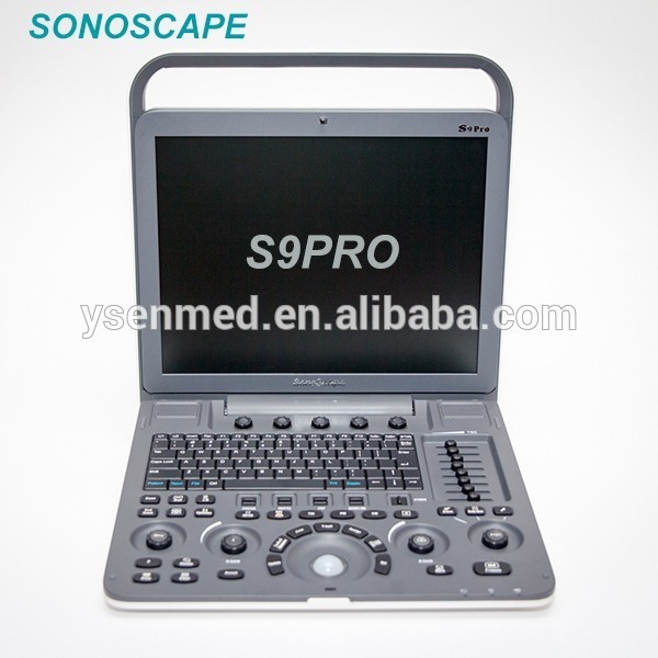 SonoScape S9pro Used 3D Ultrasound Machine Portable Color Doppler Ultrasound/Useful Diagnostic Ultrasonic Machine/Scanner Price